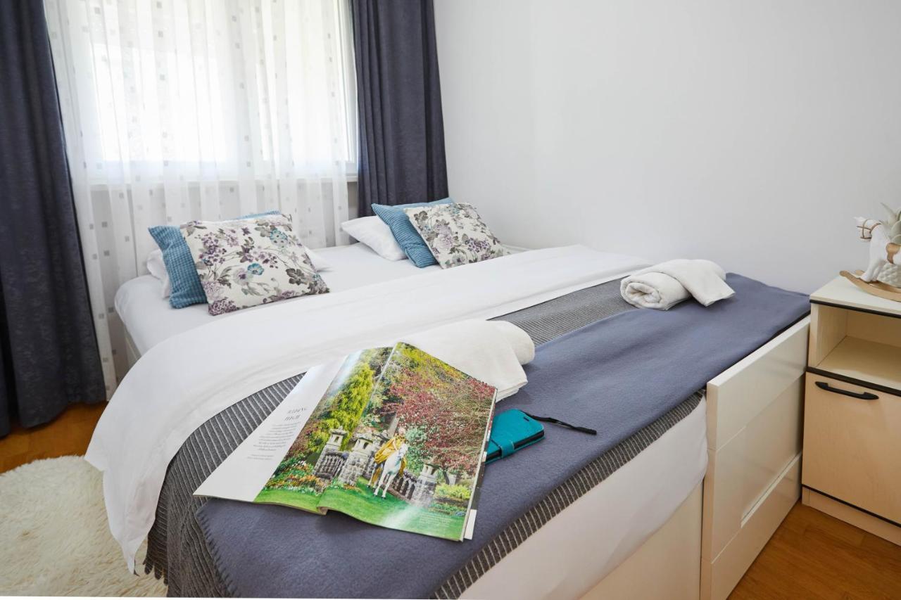 Spacious 2Bdr Apartment Near Business District 萨格勒布 外观 照片