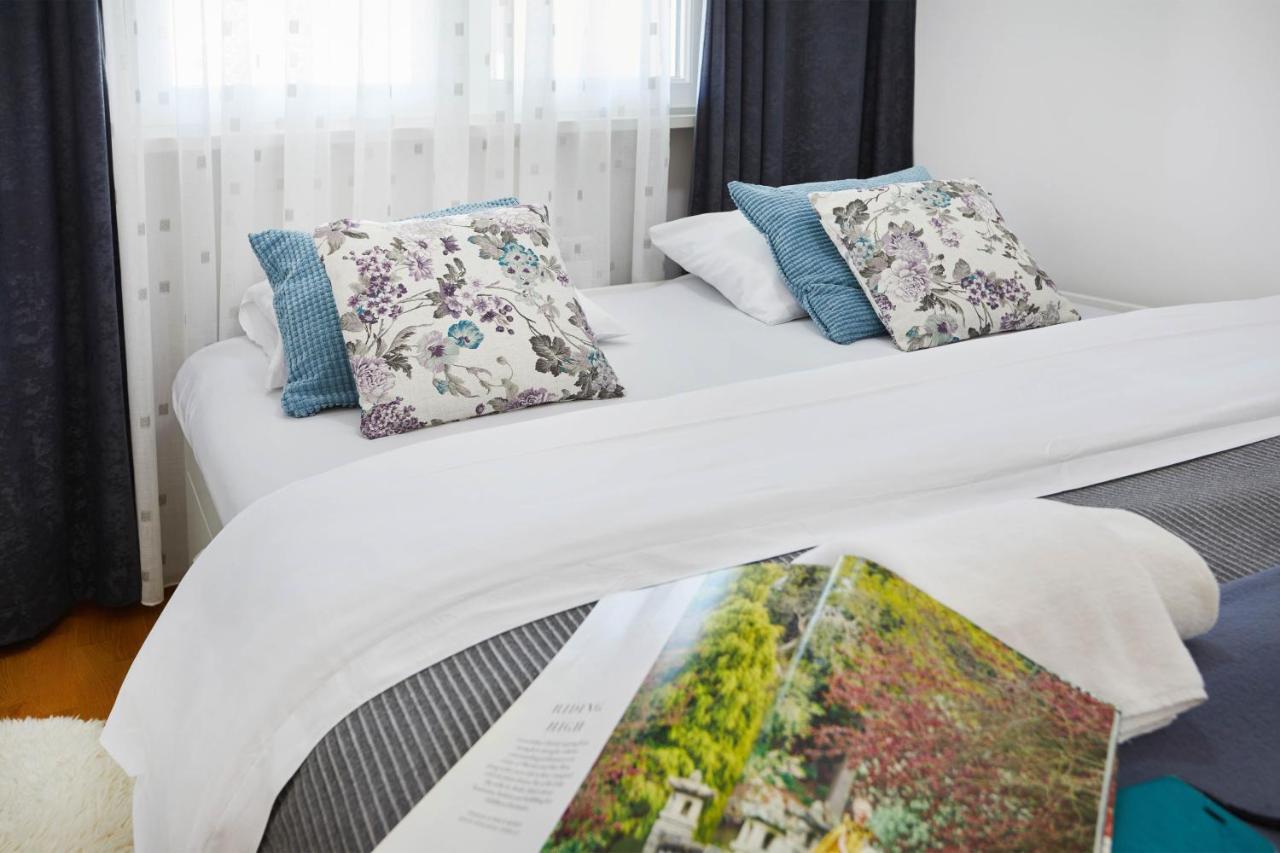 Spacious 2Bdr Apartment Near Business District 萨格勒布 外观 照片
