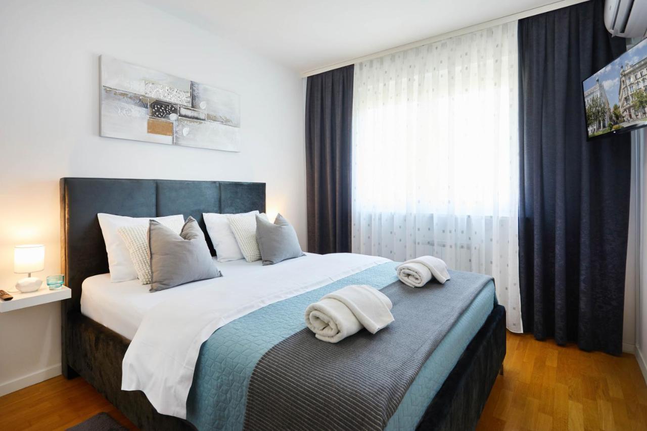 Spacious 2Bdr Apartment Near Business District 萨格勒布 外观 照片